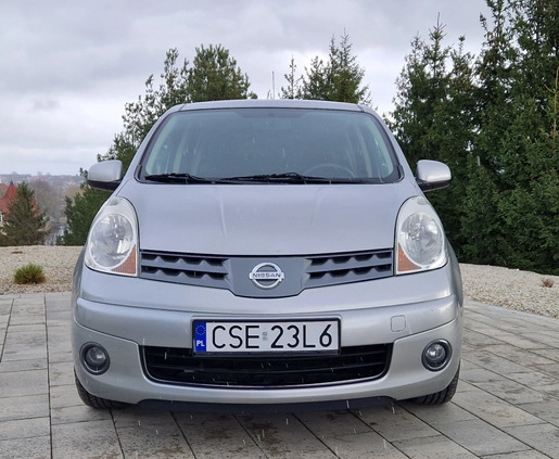 Nissan Note cena 11900 przebieg: 217000, rok produkcji 2008 z Więcbork małe 46